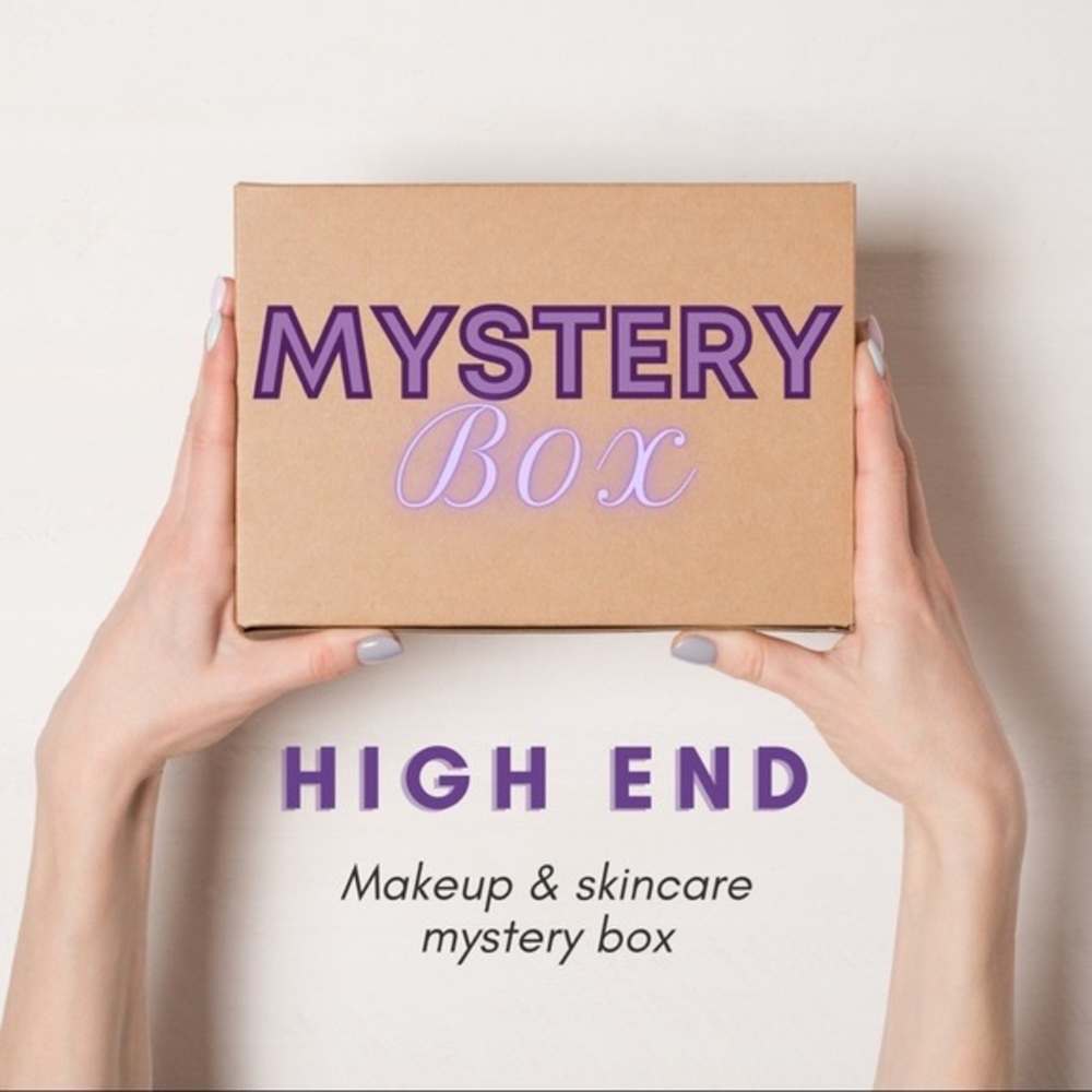 High End Mystery Beauty Box — Makeup, Skincare, Hair Products, Soap & Lotion